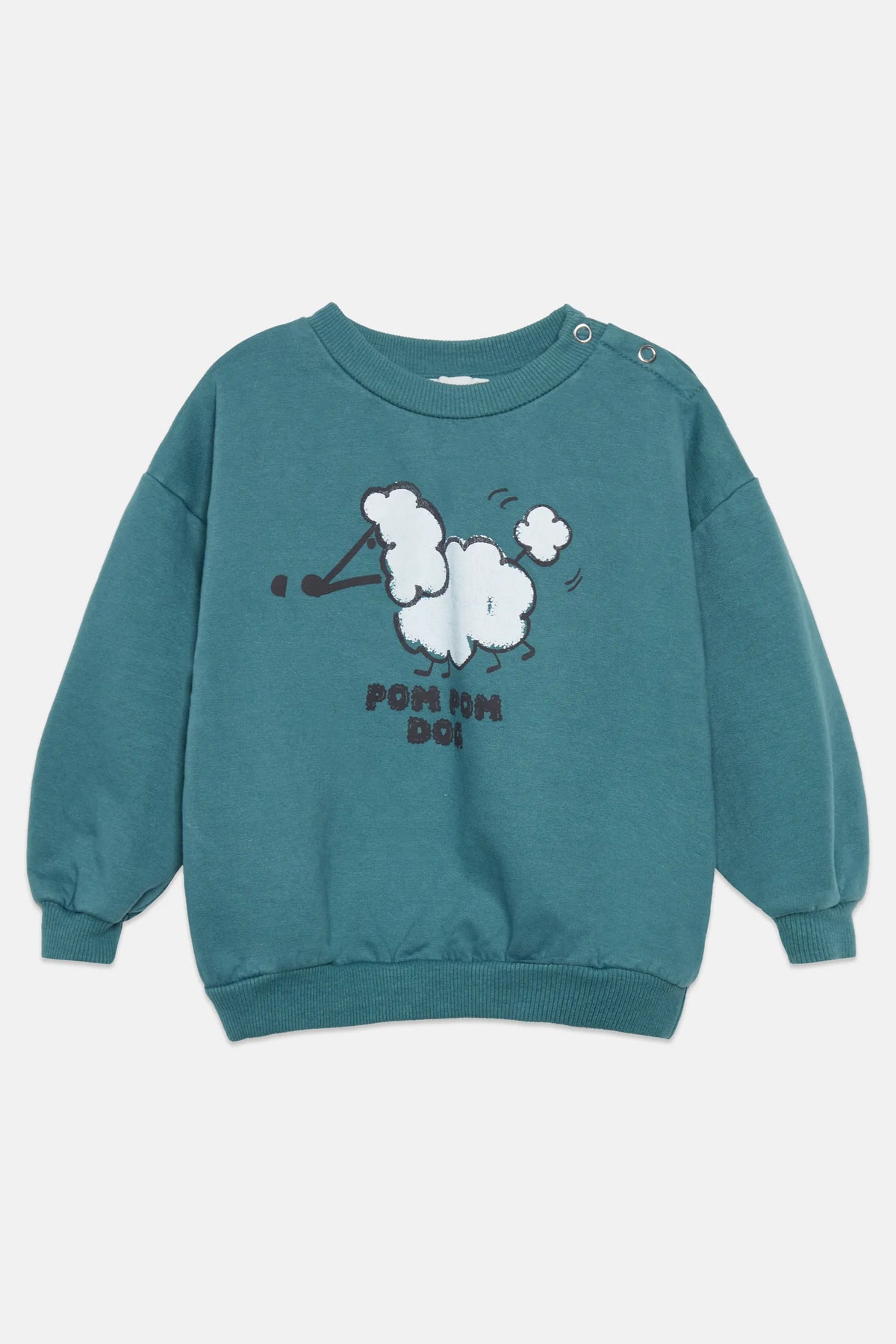 Pom pom dog baby sweatshirt
