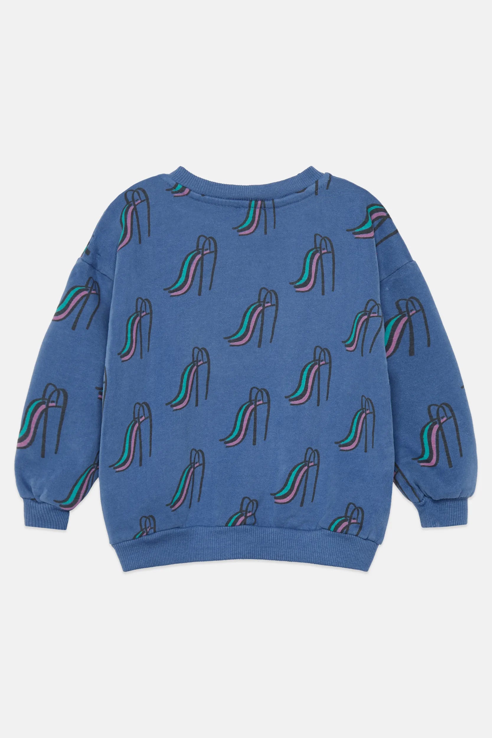Slides all over baby sweatshirt