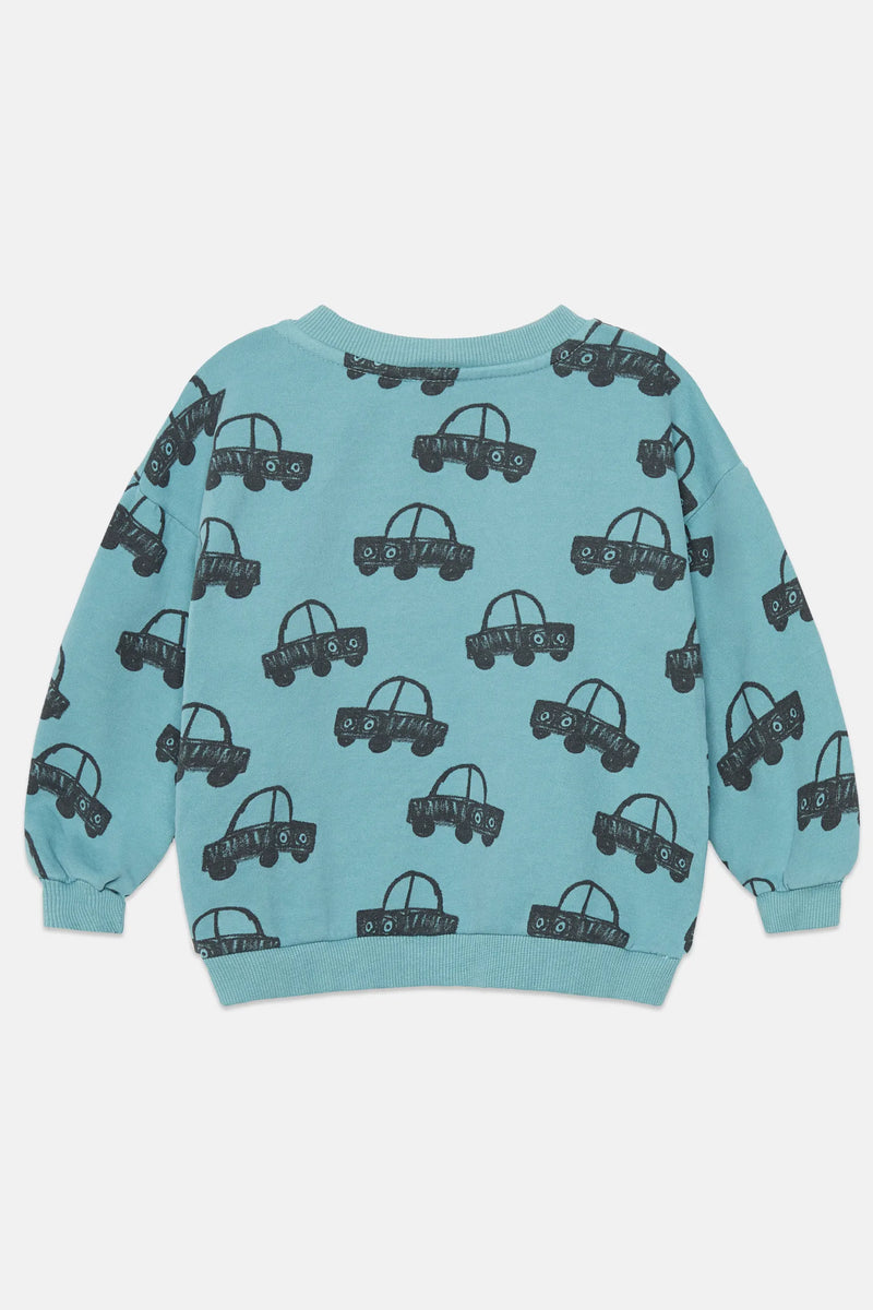 Cars all over sweatshirt