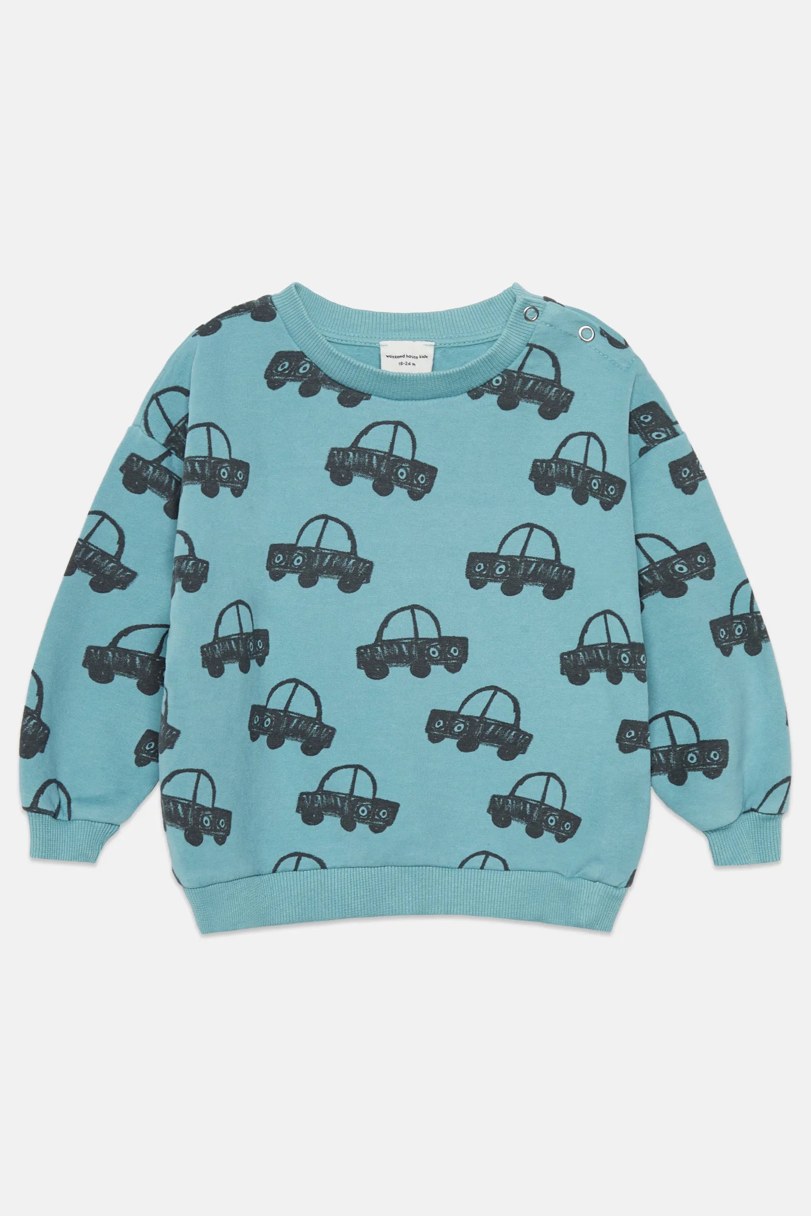 Cars all over sweatshirt