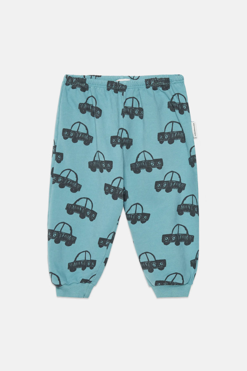 Cars all over baby sweatpants