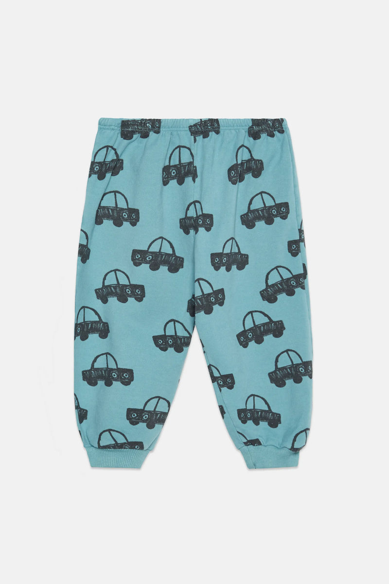 Cars all over baby sweatpants