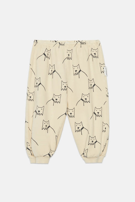 City dog all over baby sweatpants