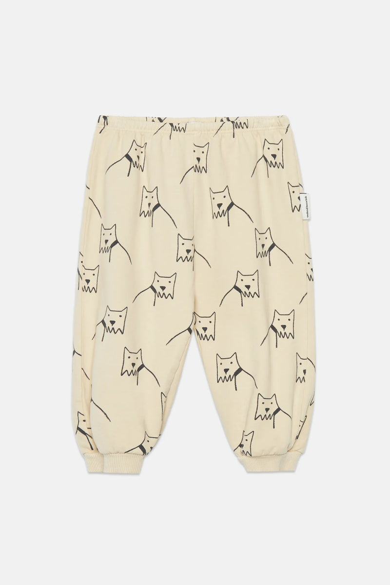 City dog all over baby sweatpants