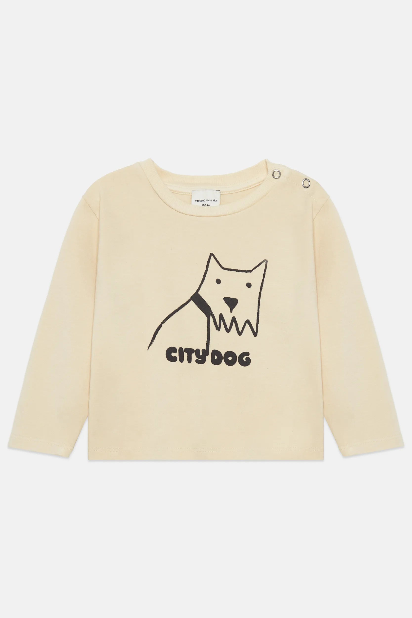 City dog baby t-shirt