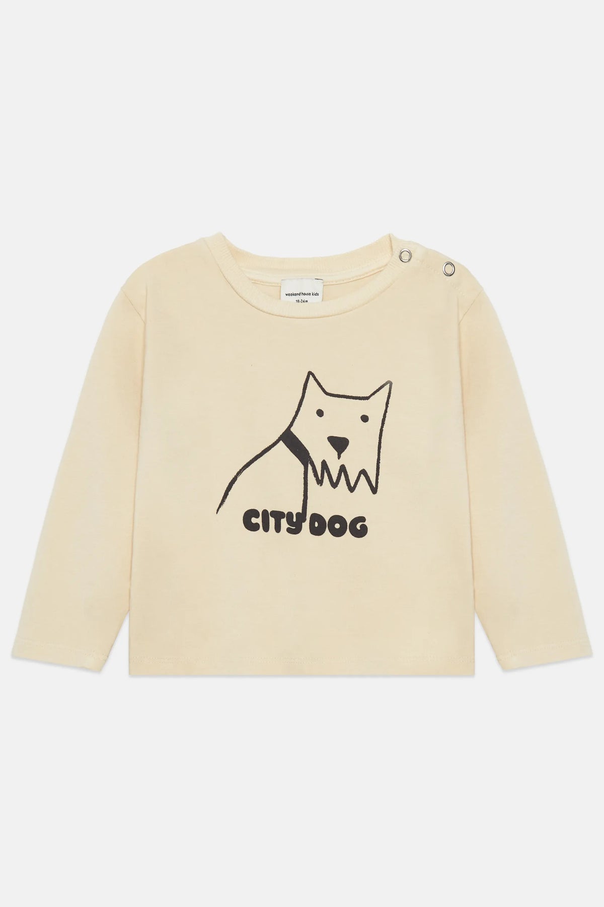 City dog baby t-shirt