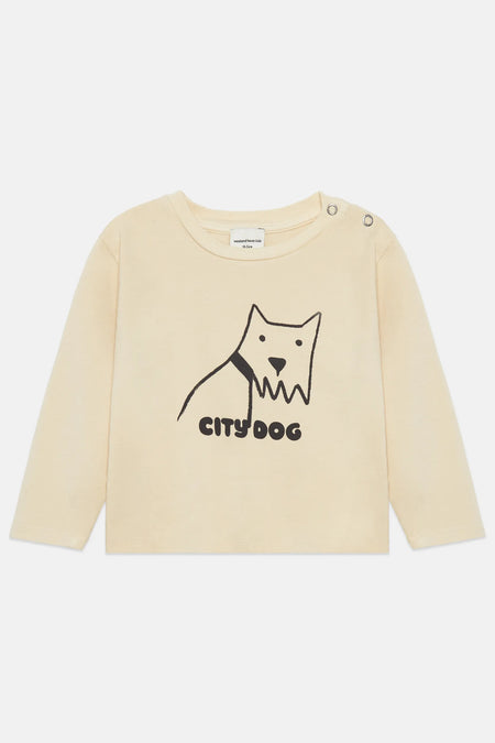 City dog baby t-shirt