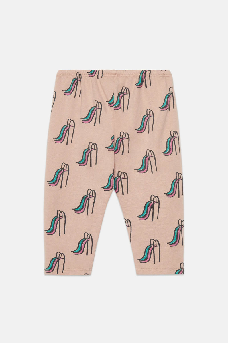 Slides all over baby fleeced leggings
