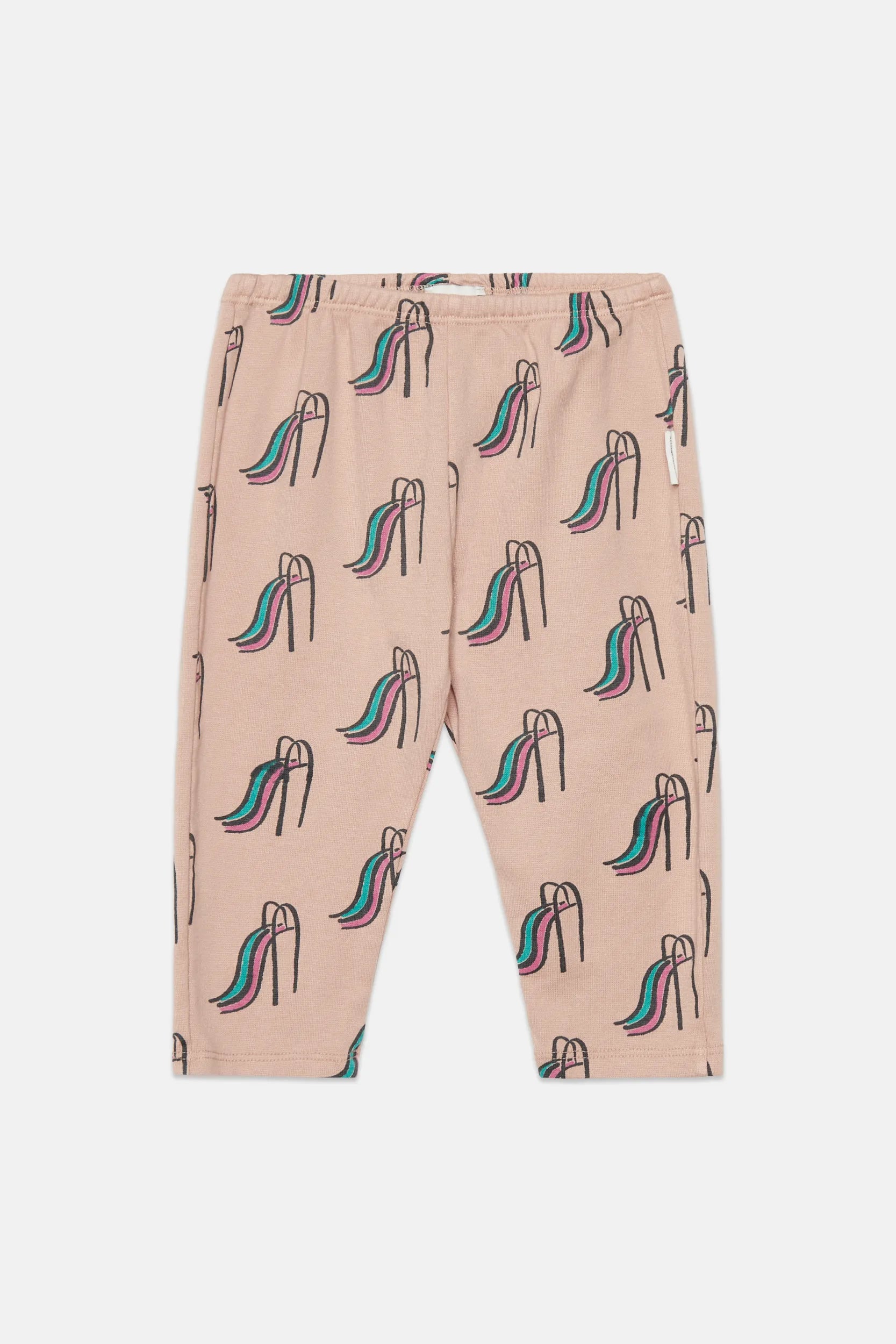 Slides all over baby fleeced leggings