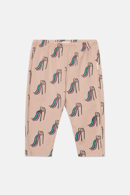 Slides all over baby fleeced leggings
