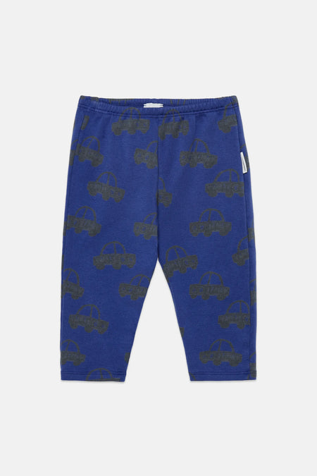 Cars all over baby  fleeced leggings