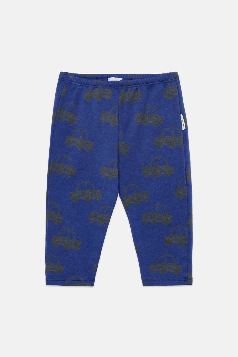 Cars all over baby  fleeced leggings