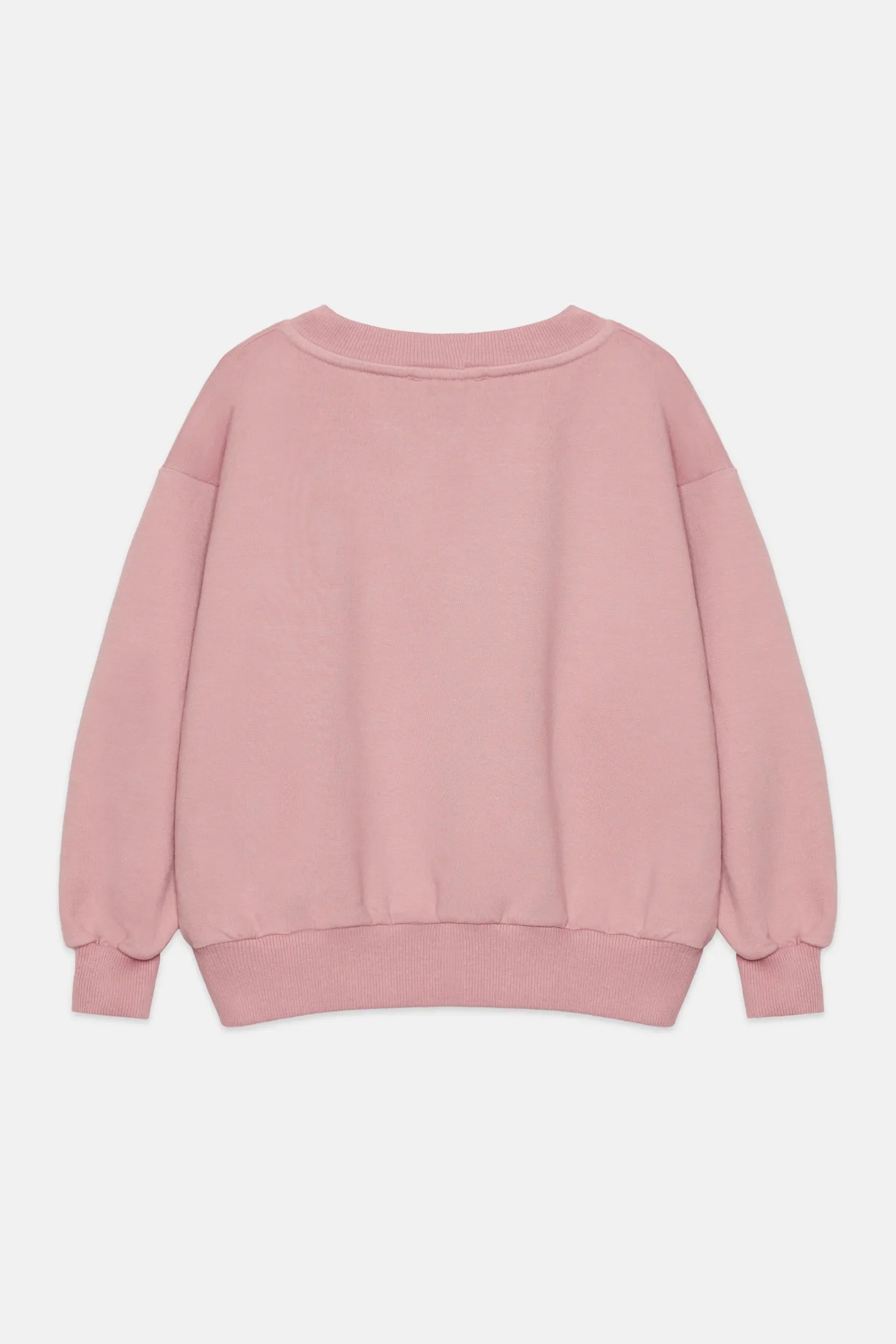 Messy hair sweatshirt