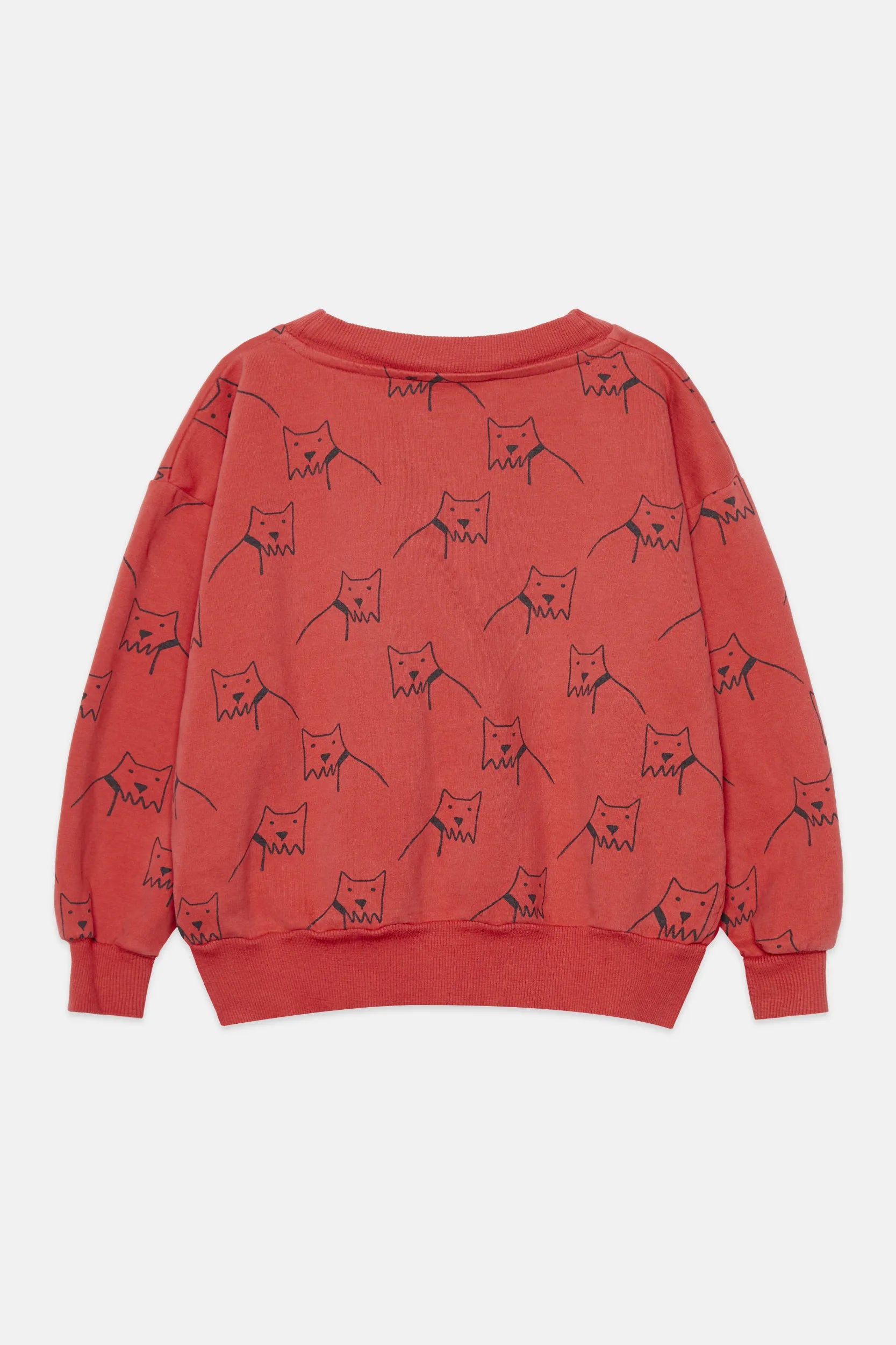 City dog all over sweatshirt