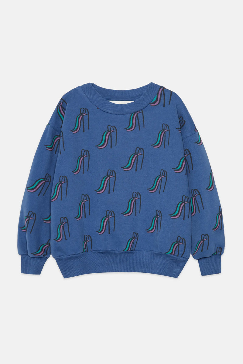 Slides all over sweatshirt