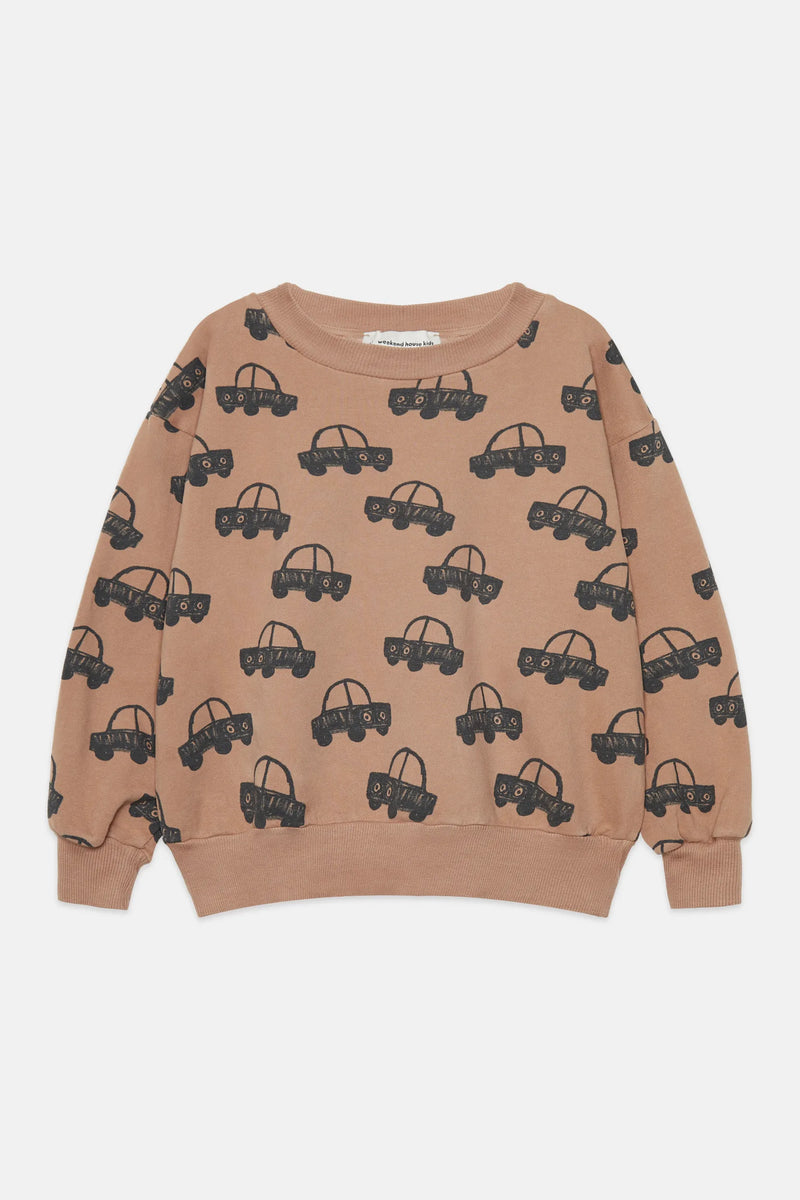 Cars all over sweatshirt