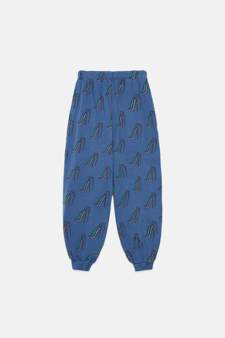 Slides all over sweatpants
