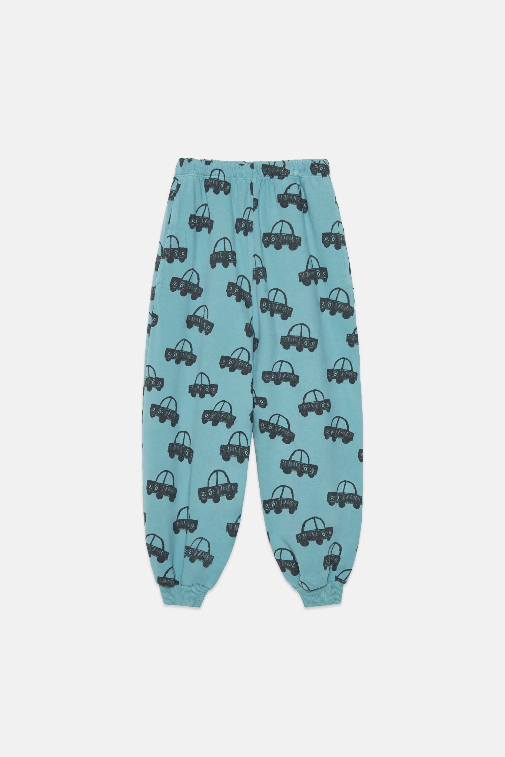Cars all over sweatpants