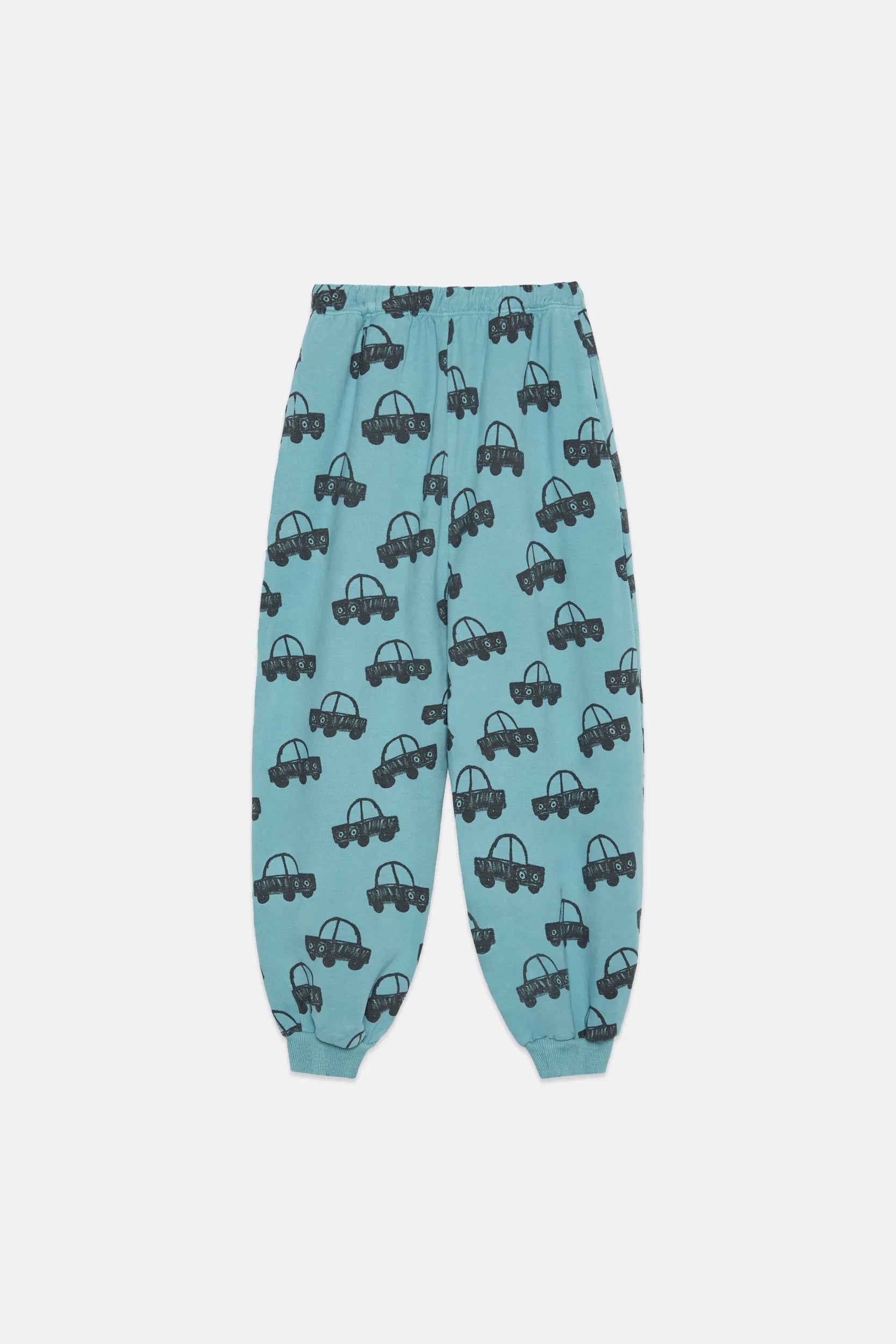Cars all over sweatpants