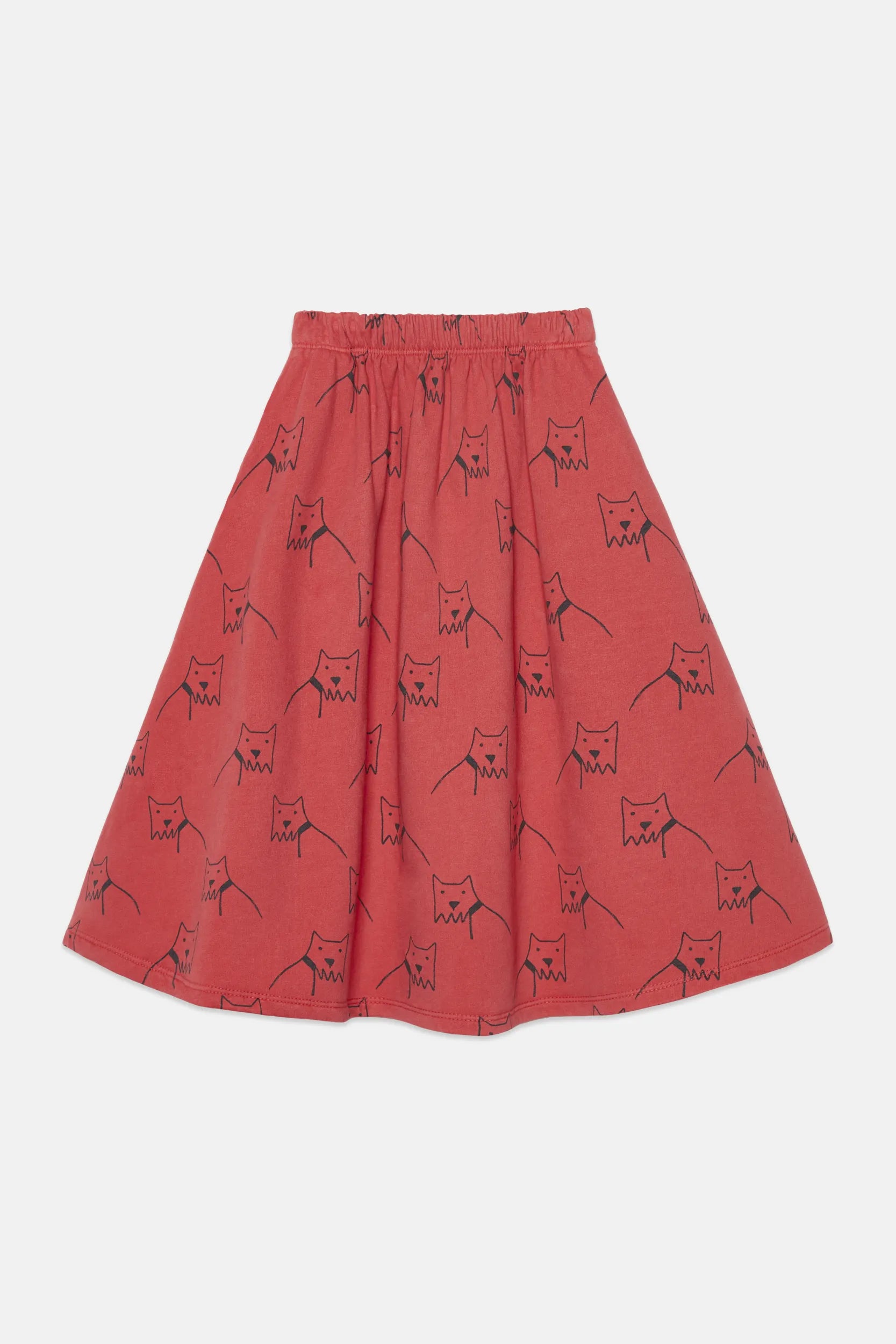 City dog all over skirt