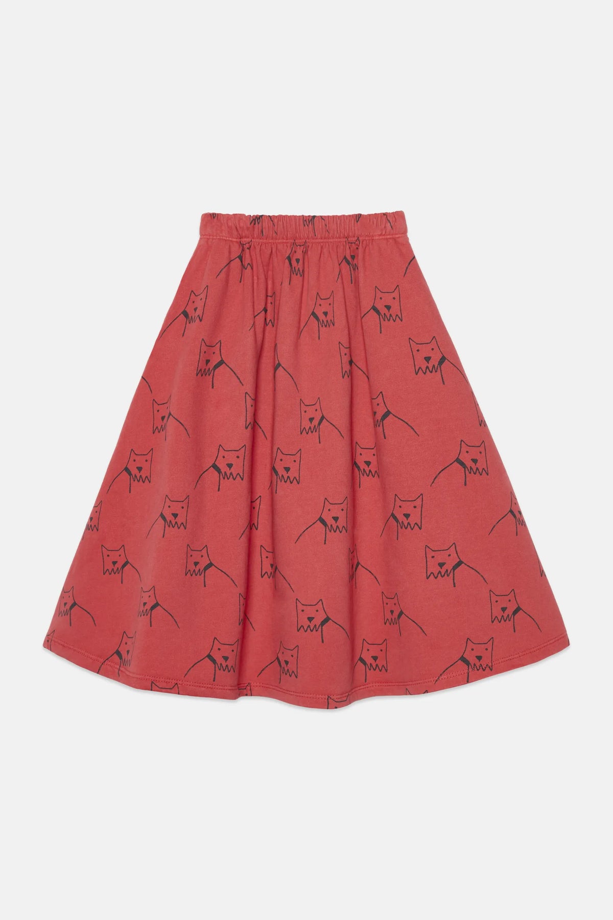 City dog all over skirt