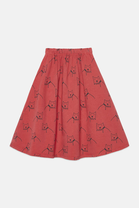 City dog all over skirt