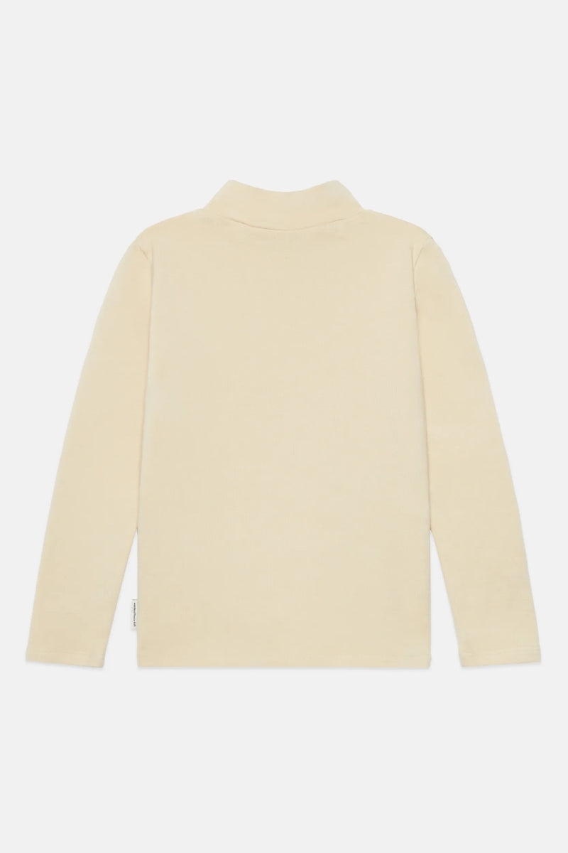 Slide fleeced turtle neck