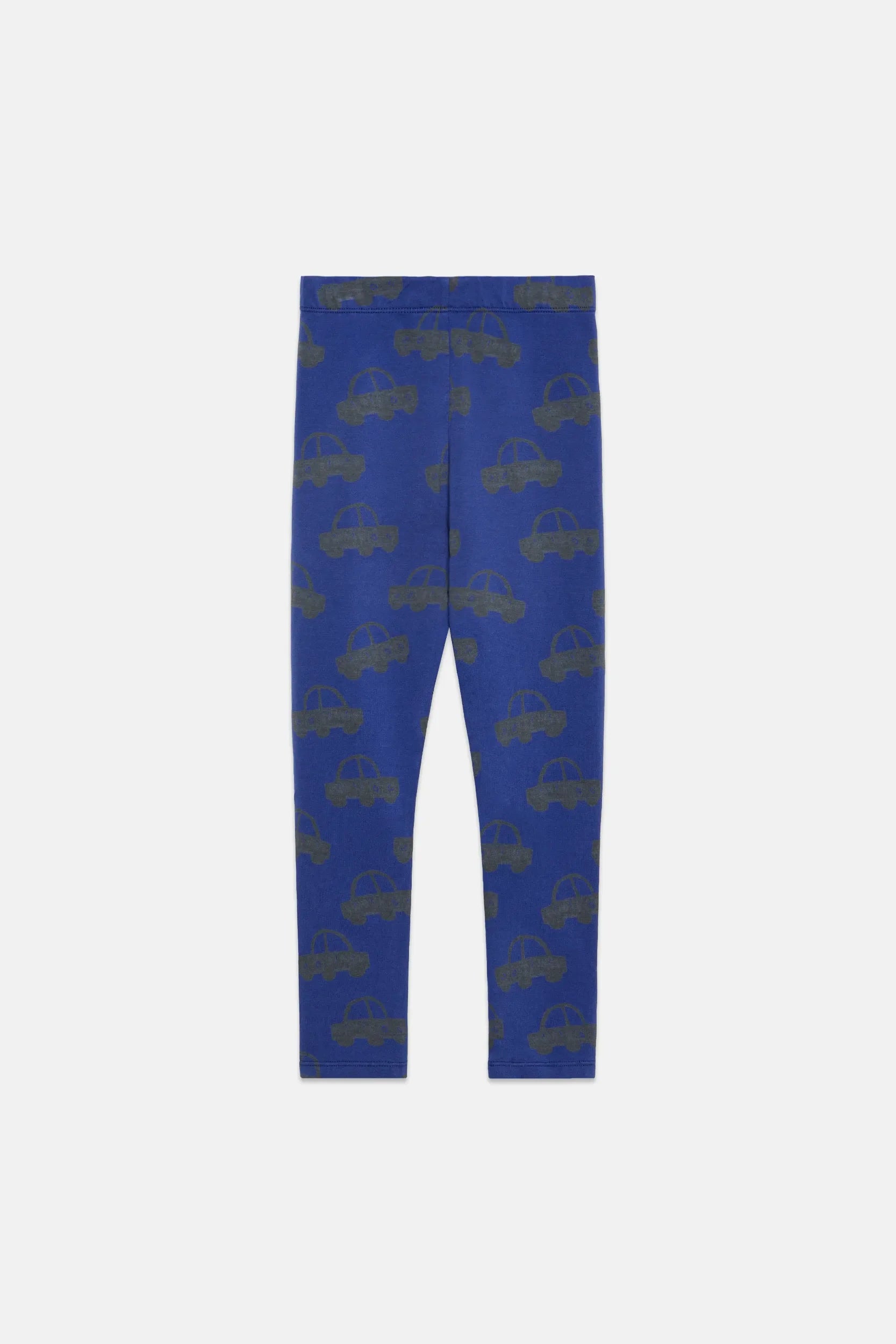 Cars all over fleeced leggings