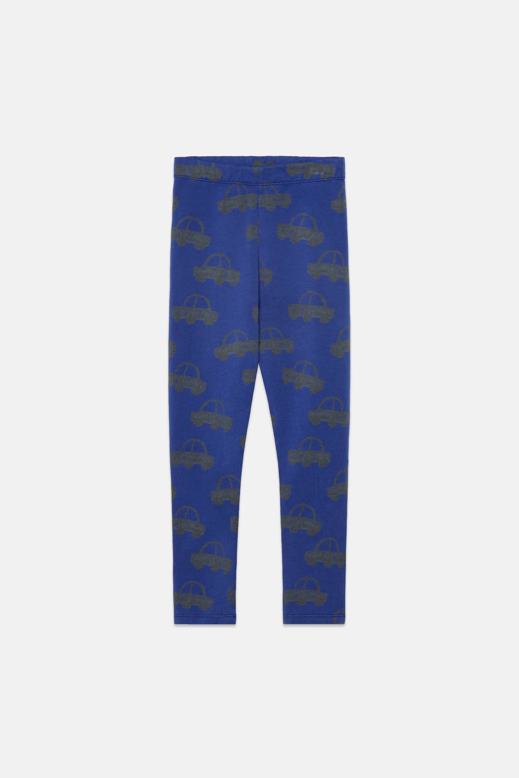 Cars all over fleeced leggings