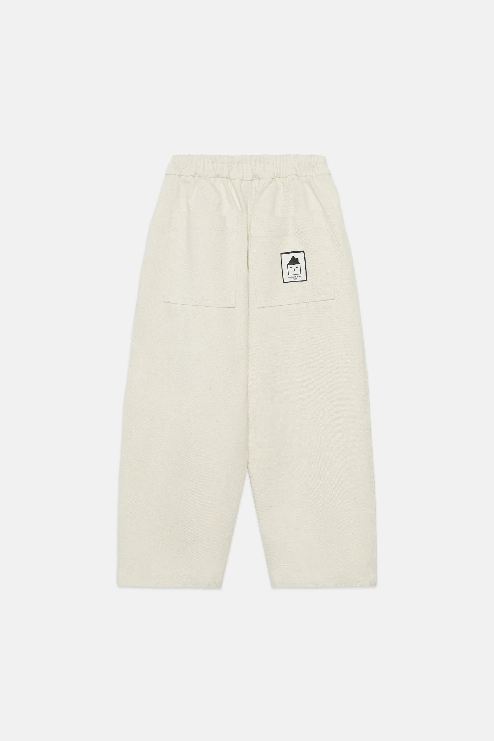 Slide canvas ecru pants