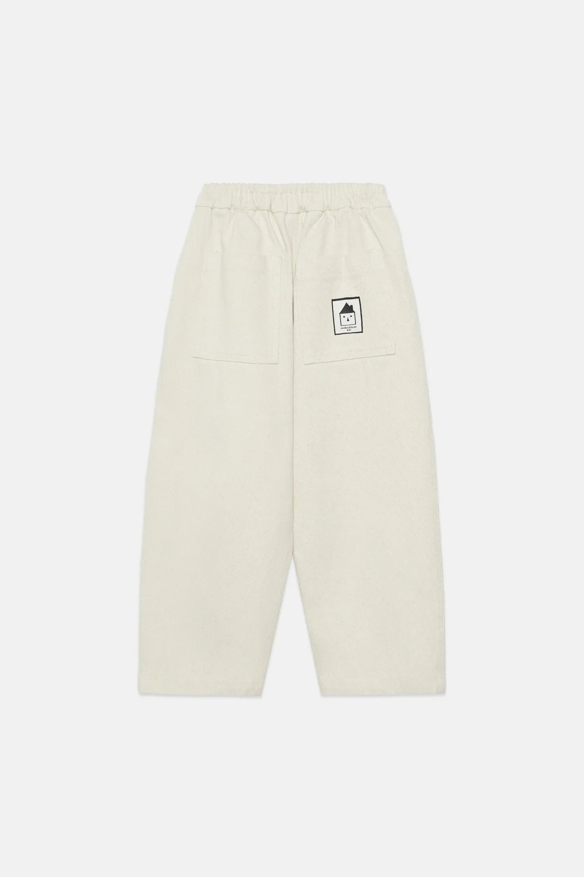 Slide canvas ecru pants