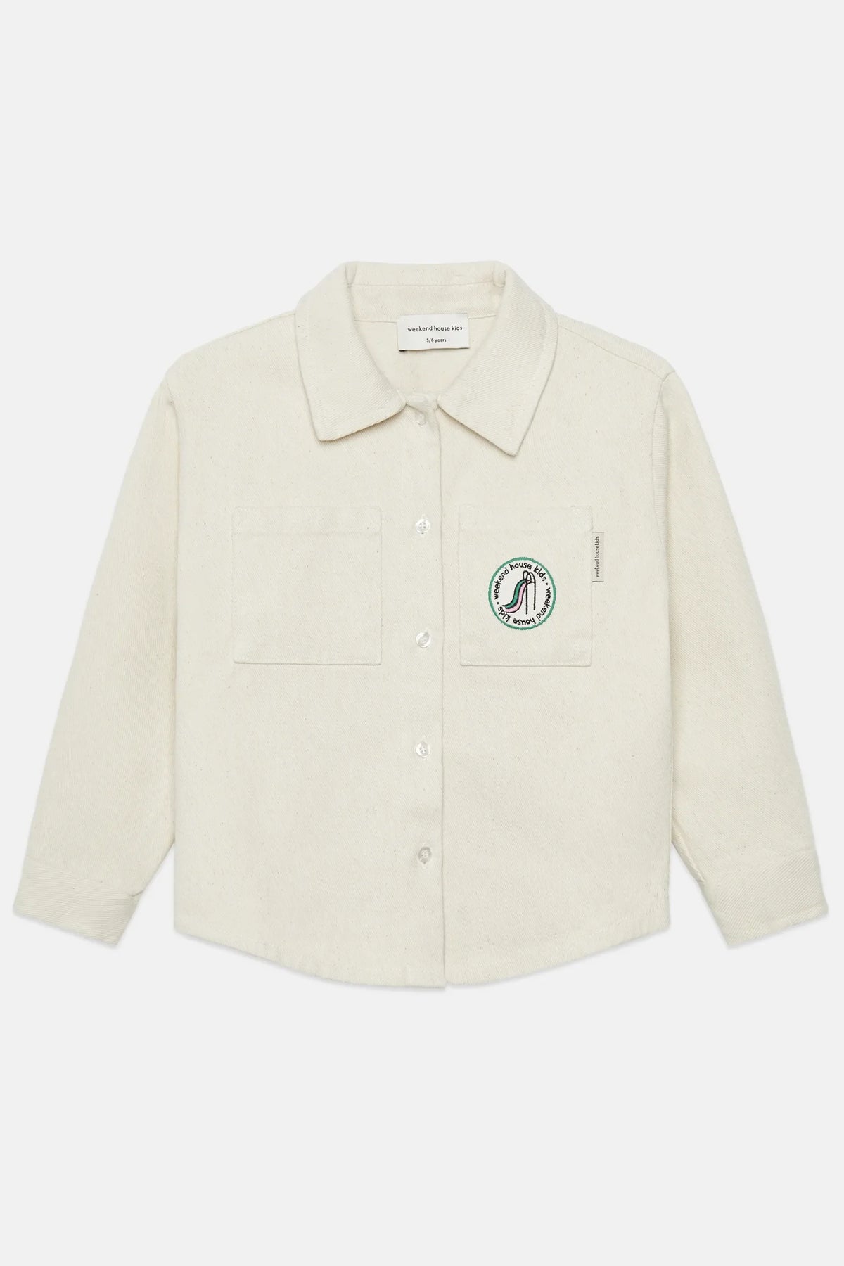 Slide canvas ecru shirt