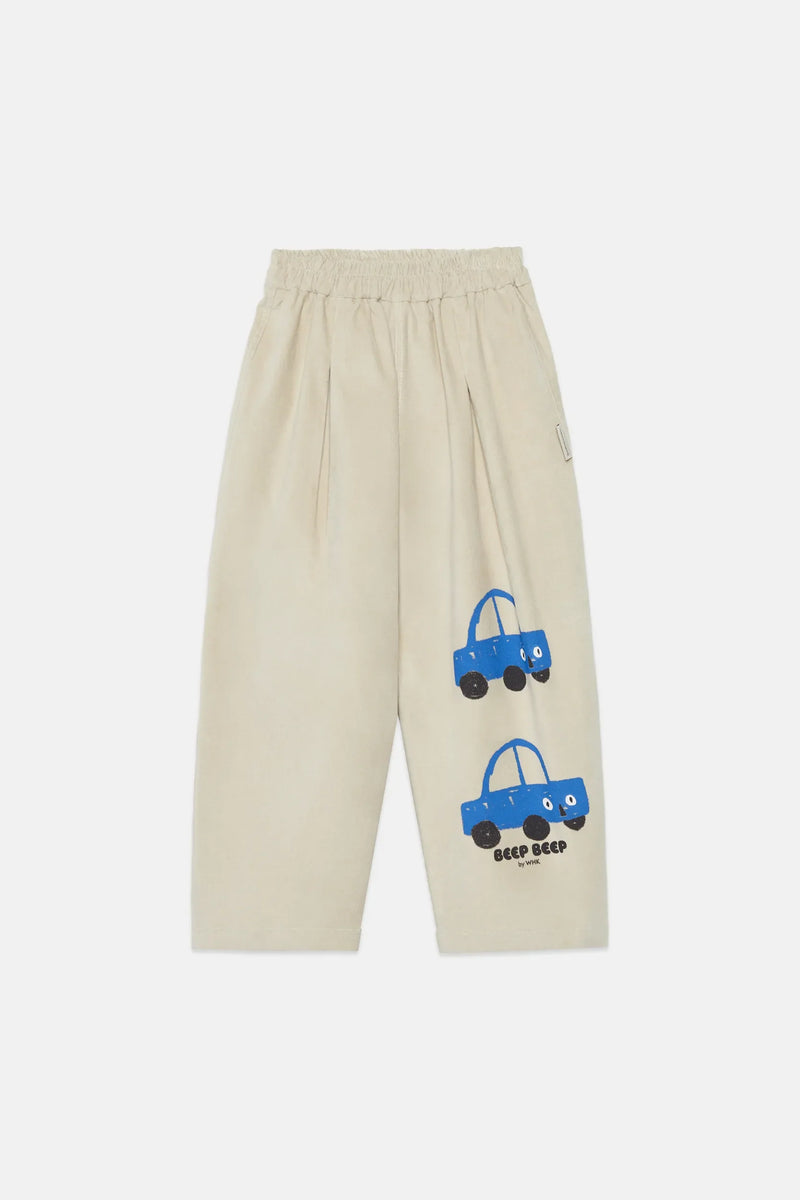 Beep beep velvet pants