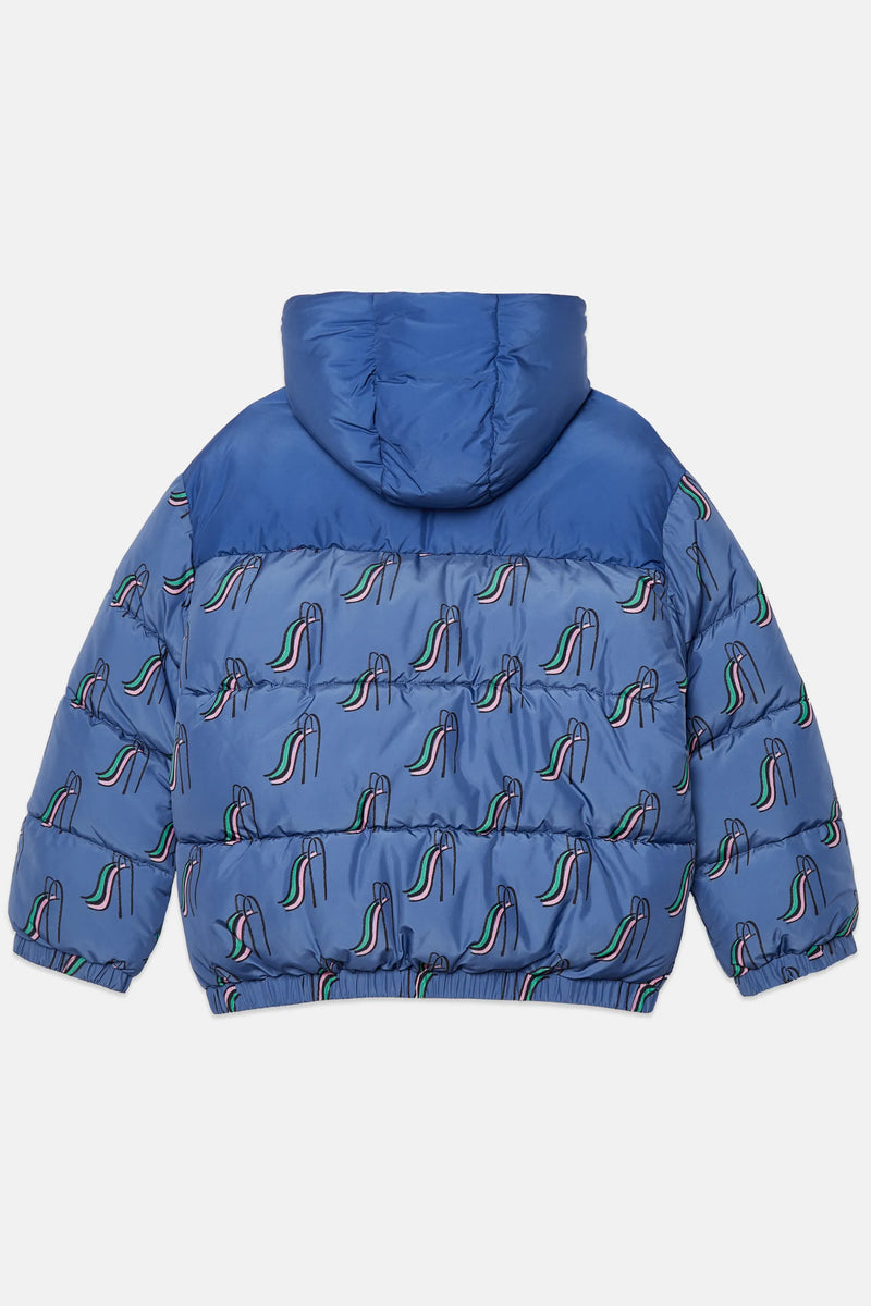 Slides all over anorak